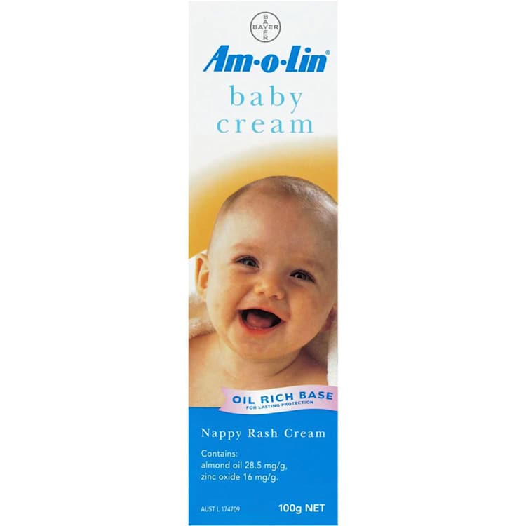 Amolin Baby Nappy Rash Cream
