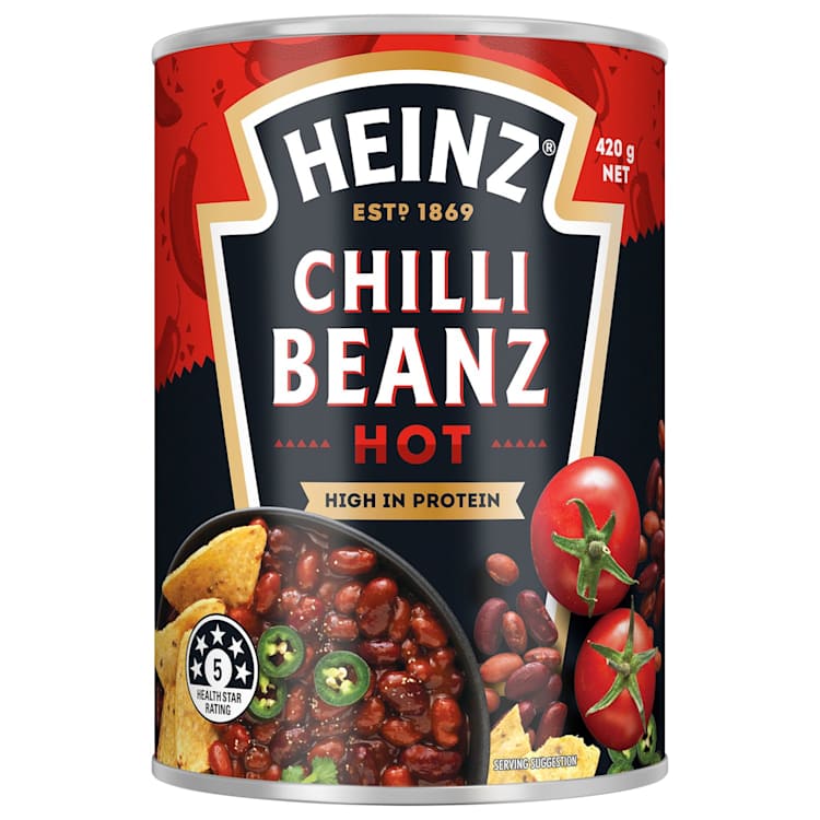 Heinz Chilli Beanz Hot