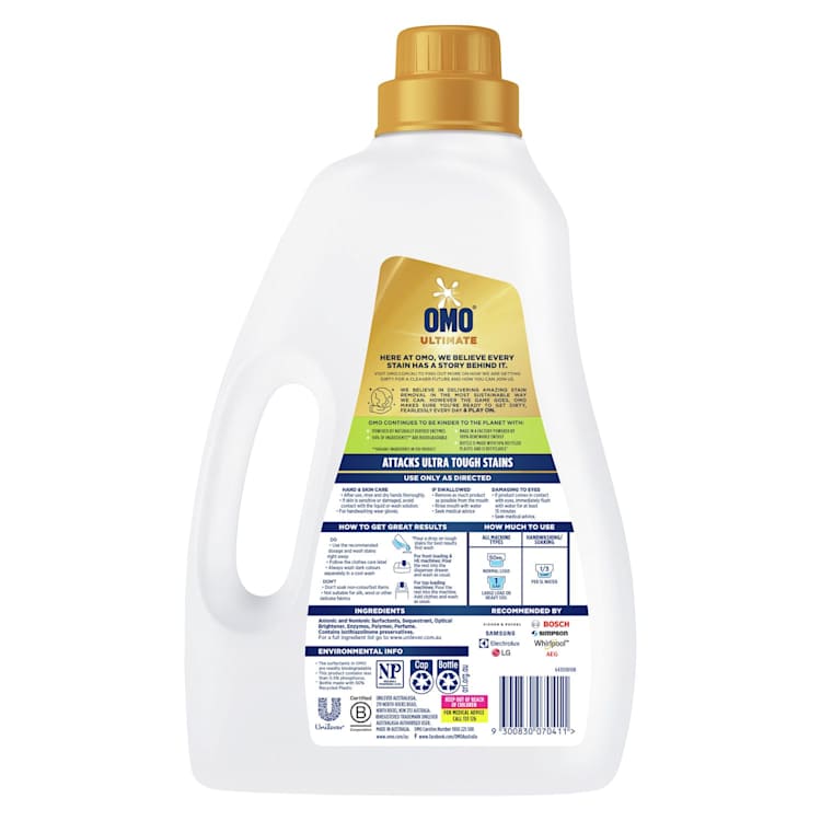 OMO Ultimate Fabric Cleaning Laundry Liquid
