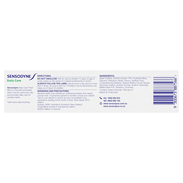Sensodyne Toothpaste Daily Care