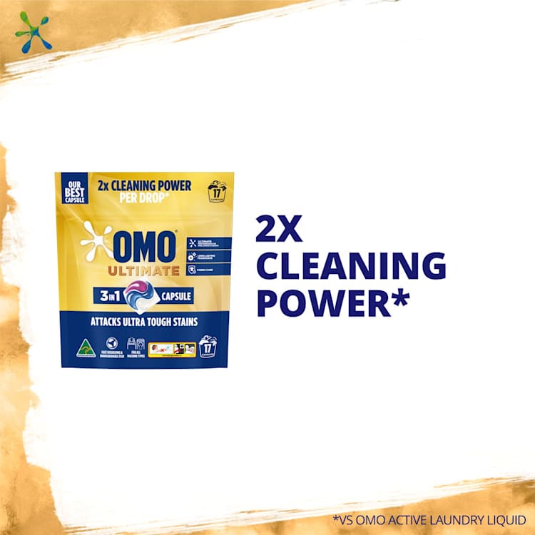 OMO Ultimate 3 in 1 Laundry Capsules