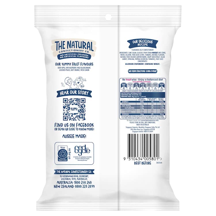 The Natural Confectionery Co. Soft Jellies Fruit Salad