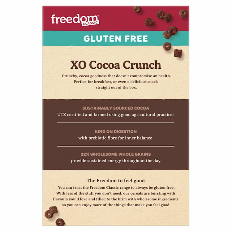 Freedom Foods Classic Cereal XO Cocoa Crunch