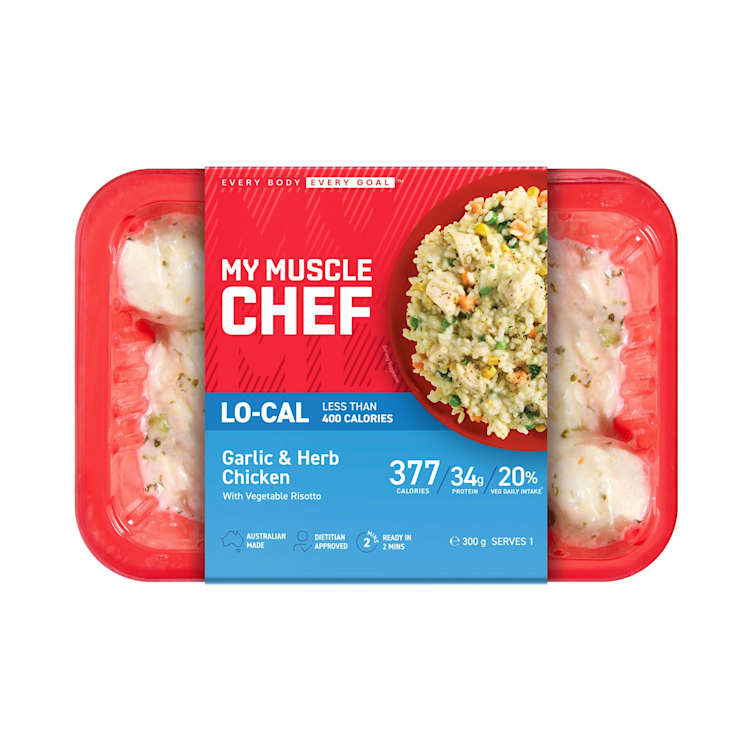My Muscle Chef Garlic & Herb Chicken Risotto