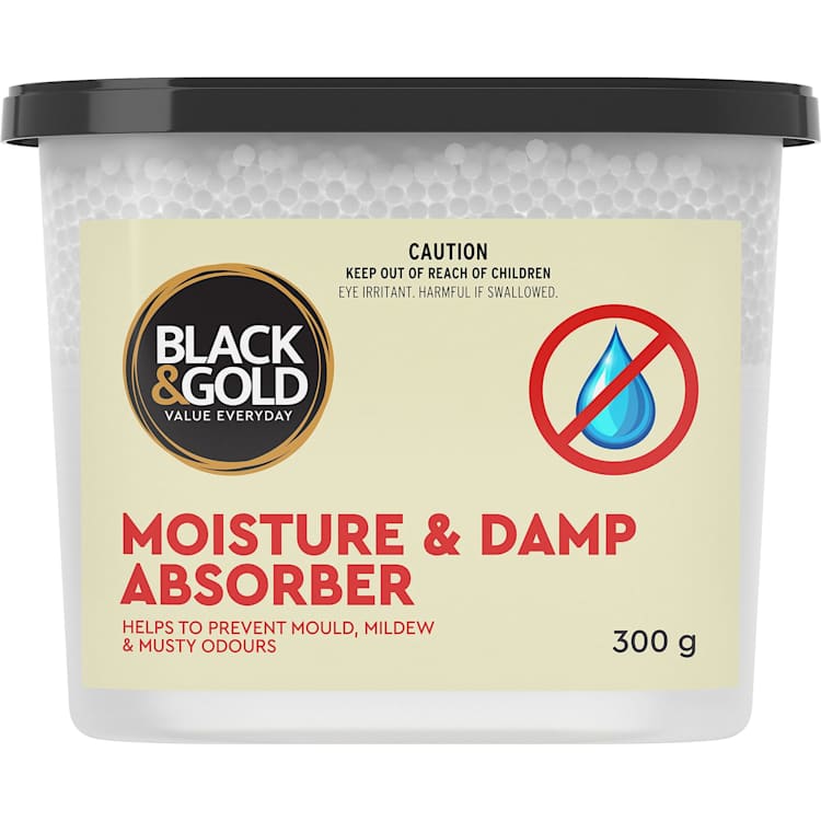 Black & Gold Moisture Damp Absorber