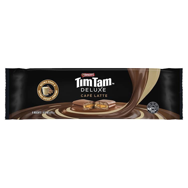 Arnott's Tim Tam Biscuits Deluxe Cafe Latte