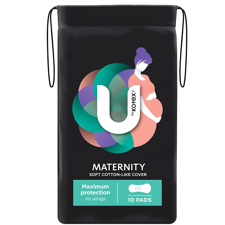 U By Kotex Maternity Pads