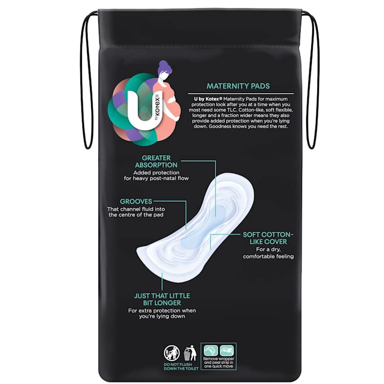 U By Kotex Maternity Pads