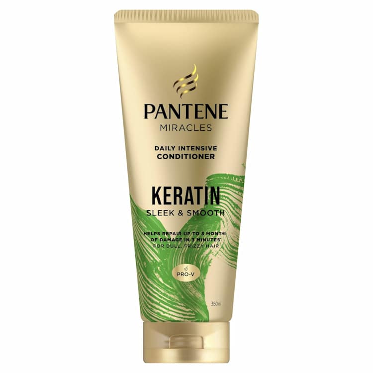 Pantene 3 Minute Miracle Keratin Smooth & Sleek Conditioner