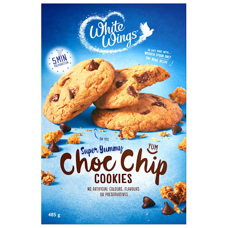 White Wings Cookie Mix Soft Centred Choc Chip