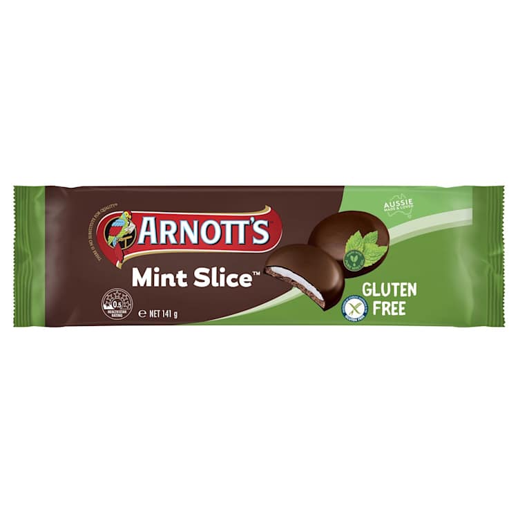 Arnott's Gluten Free Mint Slice