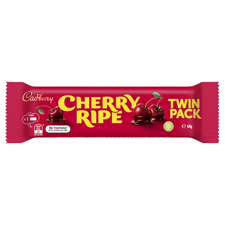 Cadbury Cherry Ripe Twin Pack