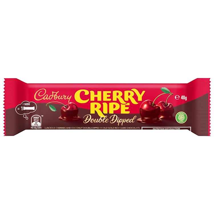 Cadbury Cherry Ripe Double Dip