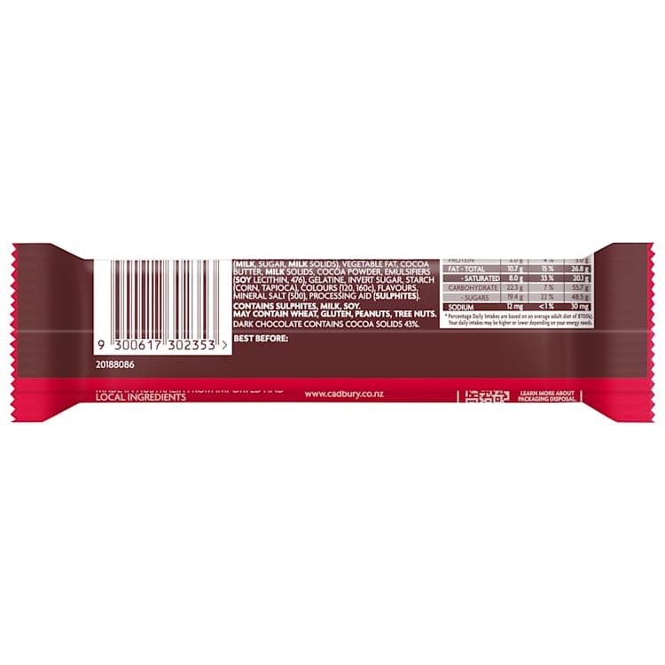Cadbury Cherry Ripe Double Dip