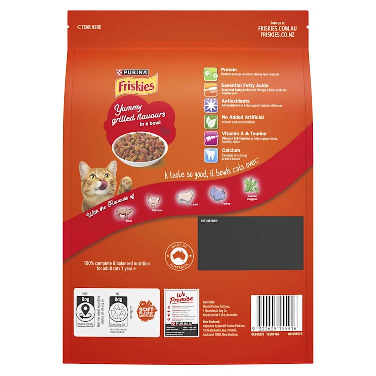 Purina Friskies Adult Pet Food Meaty Grills