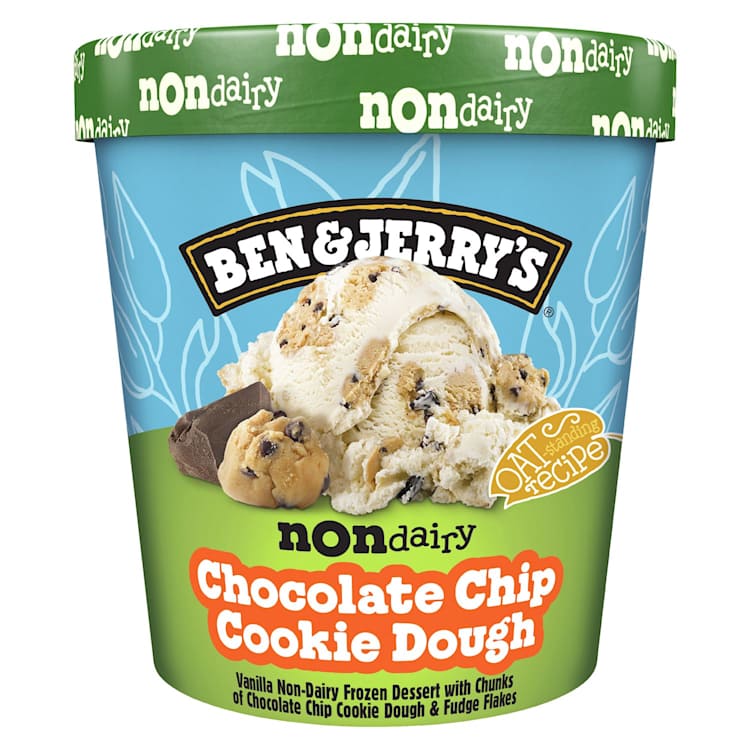 Ben & Jerry's Non-Dairy Frozen Dessert Oat Chocolate Chip Cookie Dough