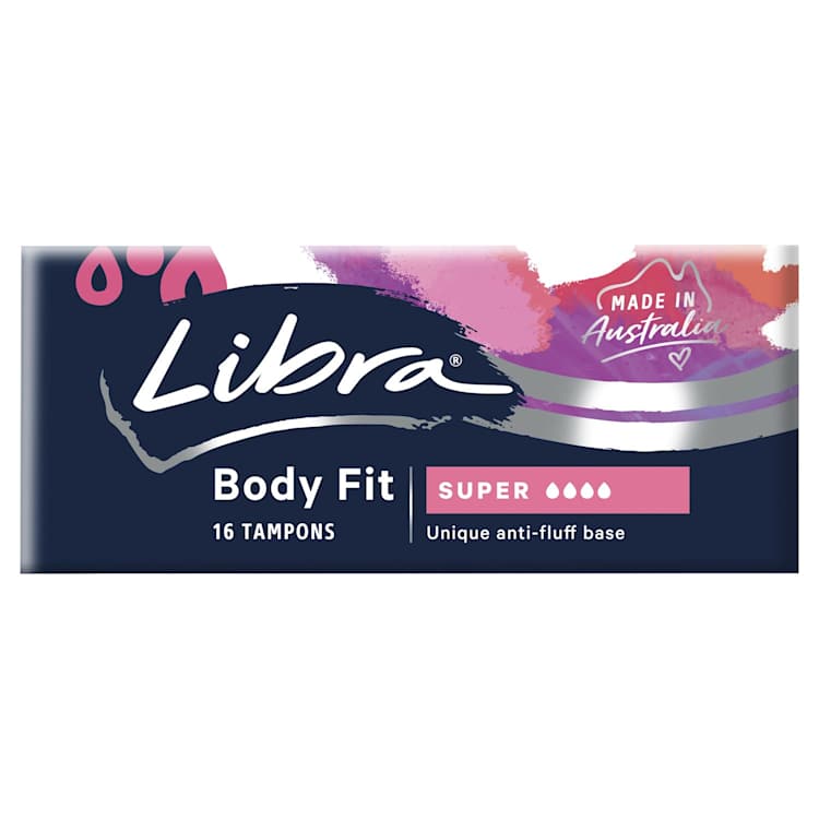 Libra Body Fit Super Tampons