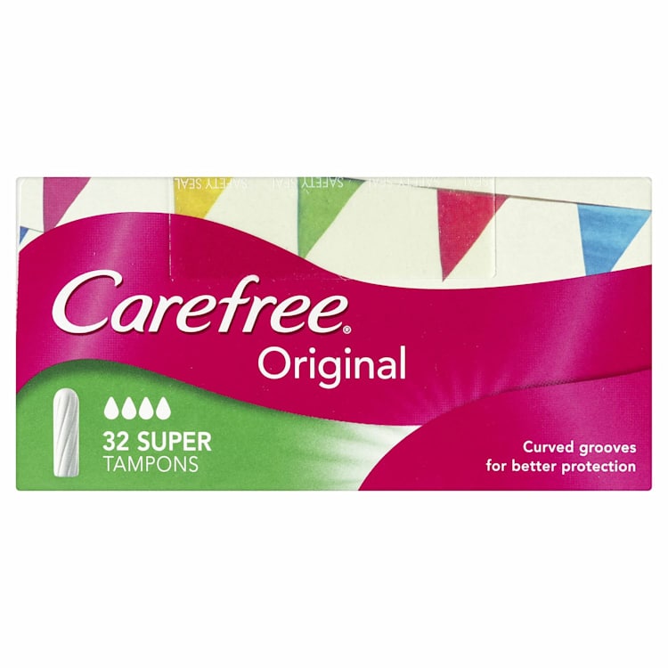 Carefree Original Tampons Super