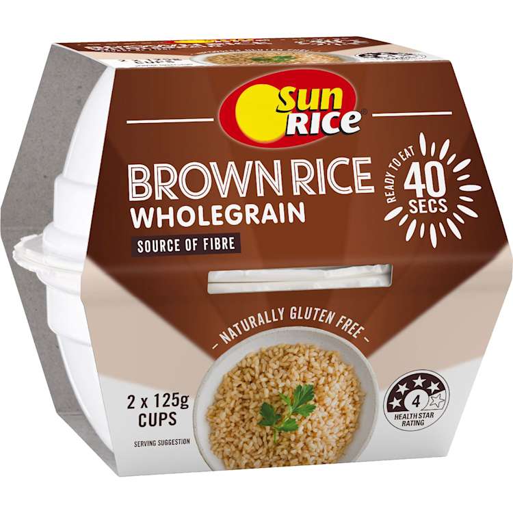 SunRice Brown Rice Cups
