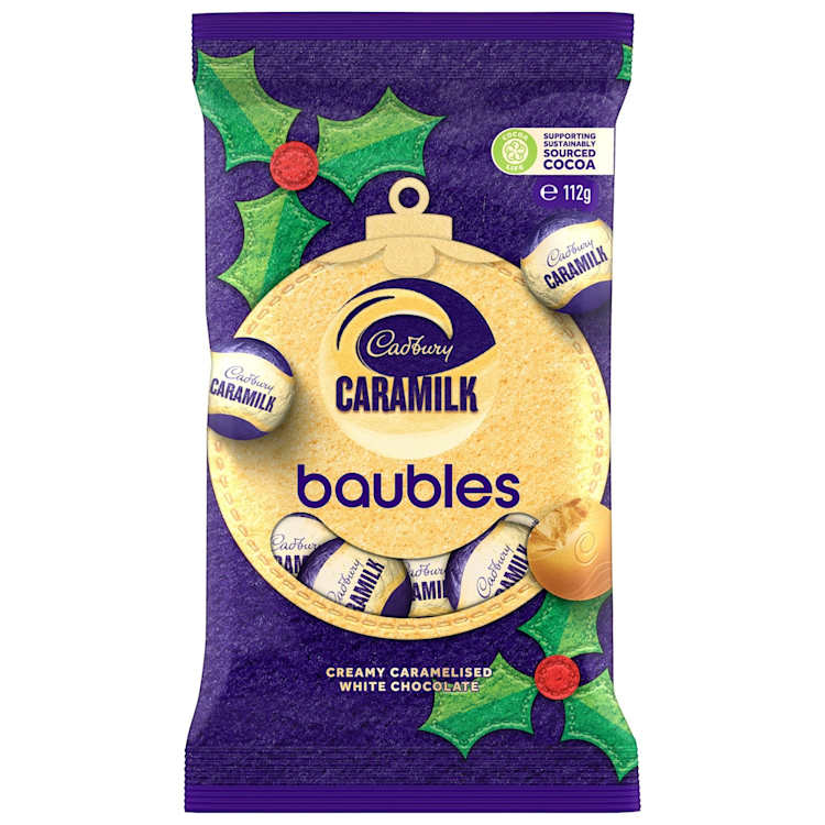 Cadbury Caramilk Baubles