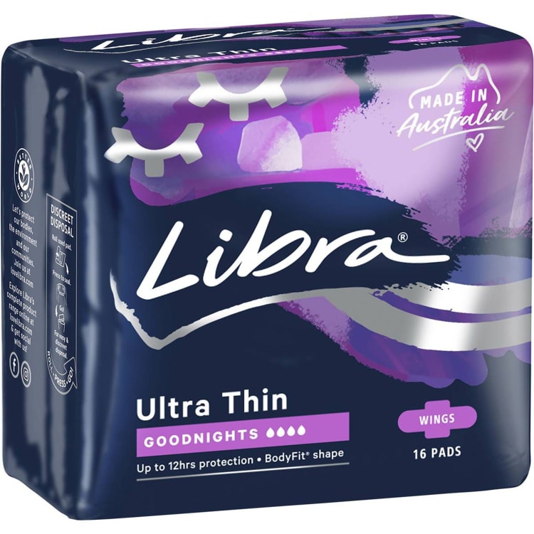 Libra Ultra Thin Pads Goodnight
