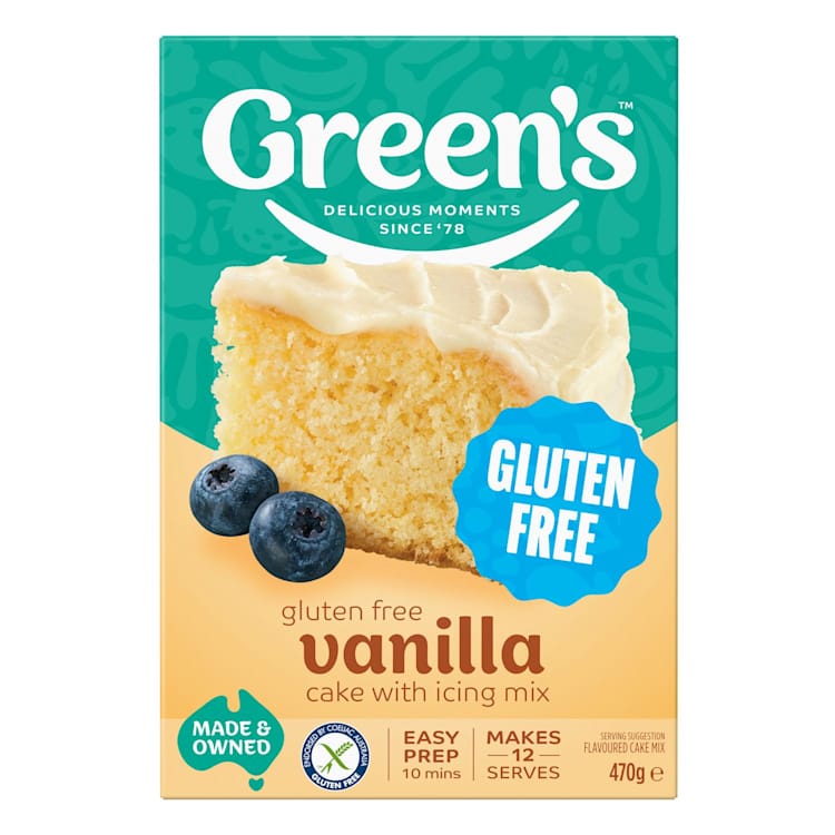 Green's Cake Mix Vanilla Gluten Free