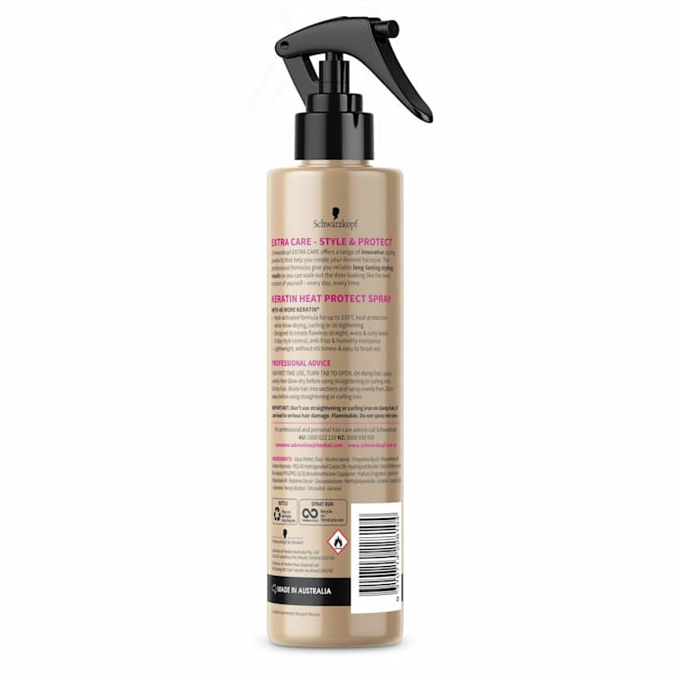 Schwarzkopf Extra Care Keratin Heat Protect Spray