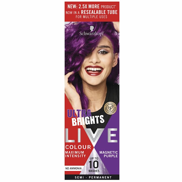 Schwarzkopf Live Colour Ultra Brights Magnetic Purple