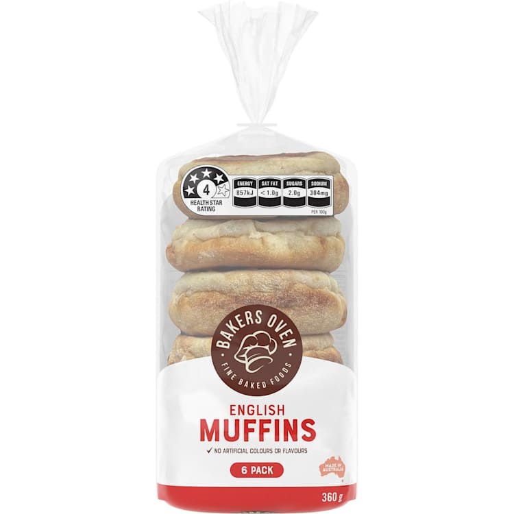Bakers Oven English Muffin