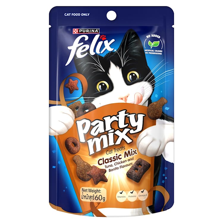 Purina Felix Adult Cat Treats Party Mix Classic