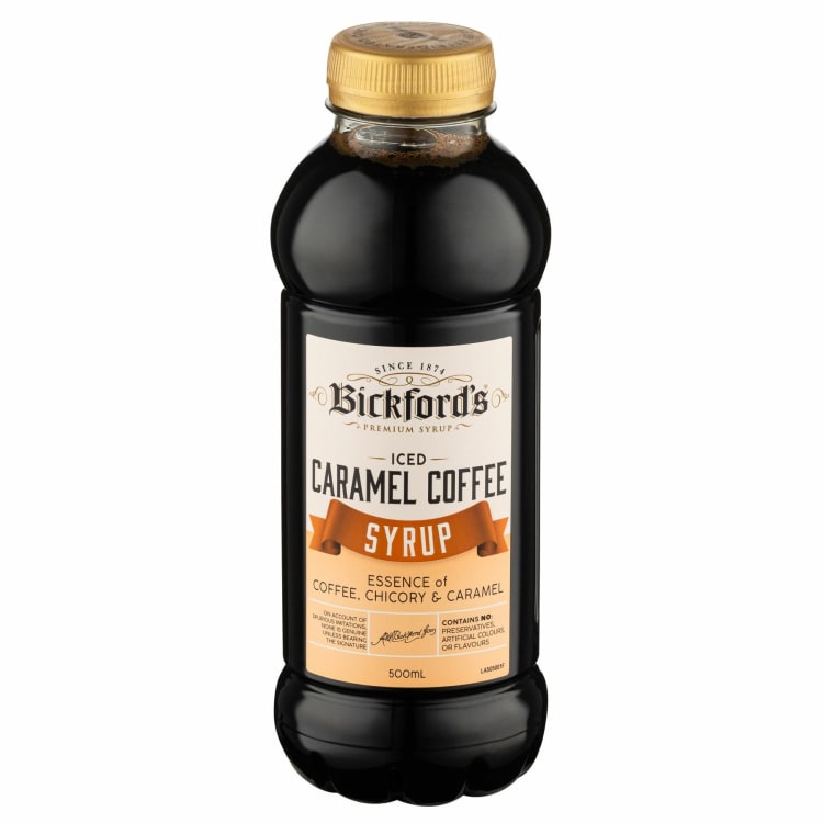 Bickford's Iced Coffee Syrup Caramel