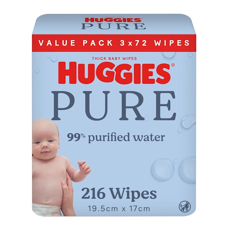 Huggies Ultimate Baby Wipes Water Bundle