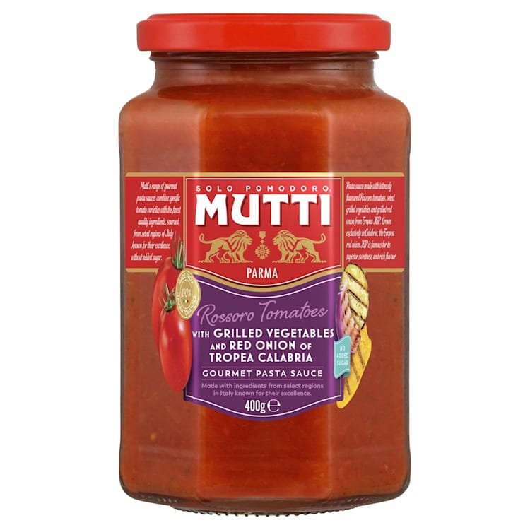 Mutti Pasta Sauce Rossoro Tomatoes & Grilled Vegetables