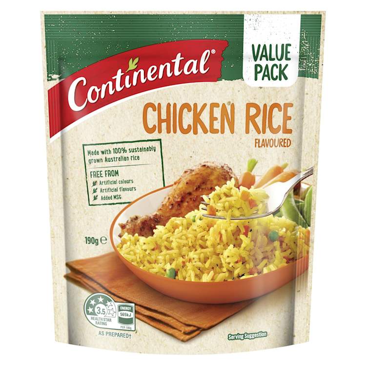 Continental Value Pack Rice Chicken