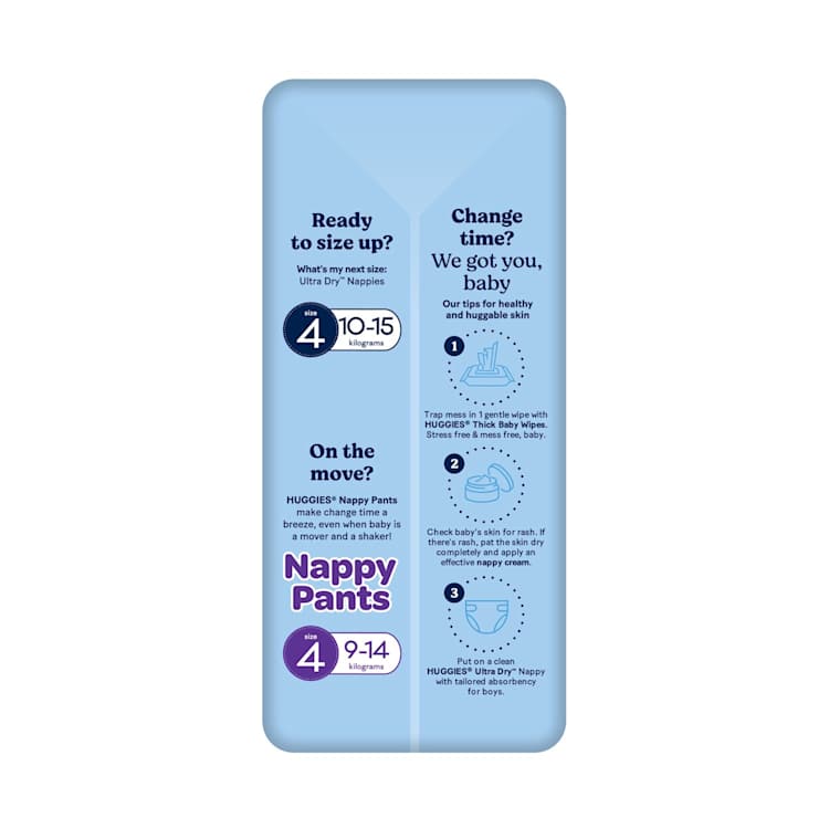 Huggies Ultra Dry Nappies Boy Size 3 (6-11kg)