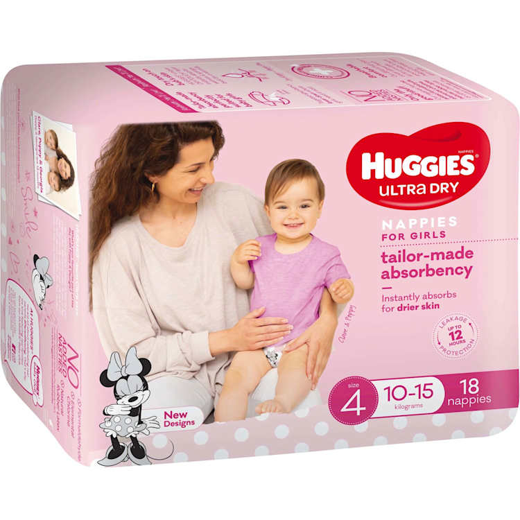 Huggies nappy size 4 top