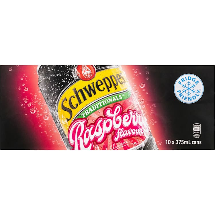 Schweppes Traditionals Raspberry Multipack Cans