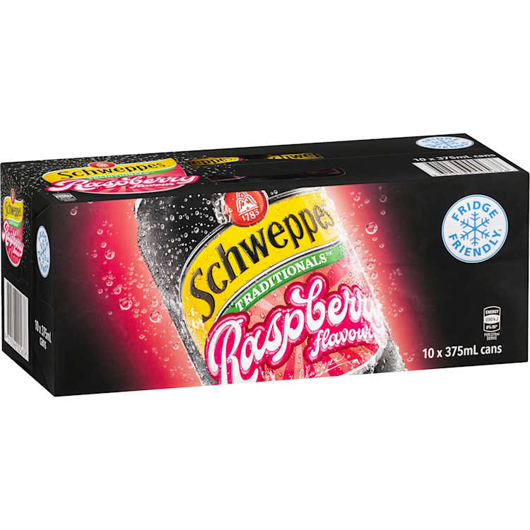 Schweppes Traditionals Raspberry Multipack Cans