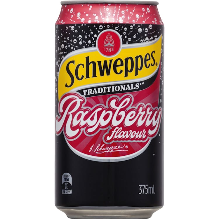 Schweppes Traditionals Raspberry Multipack Cans
