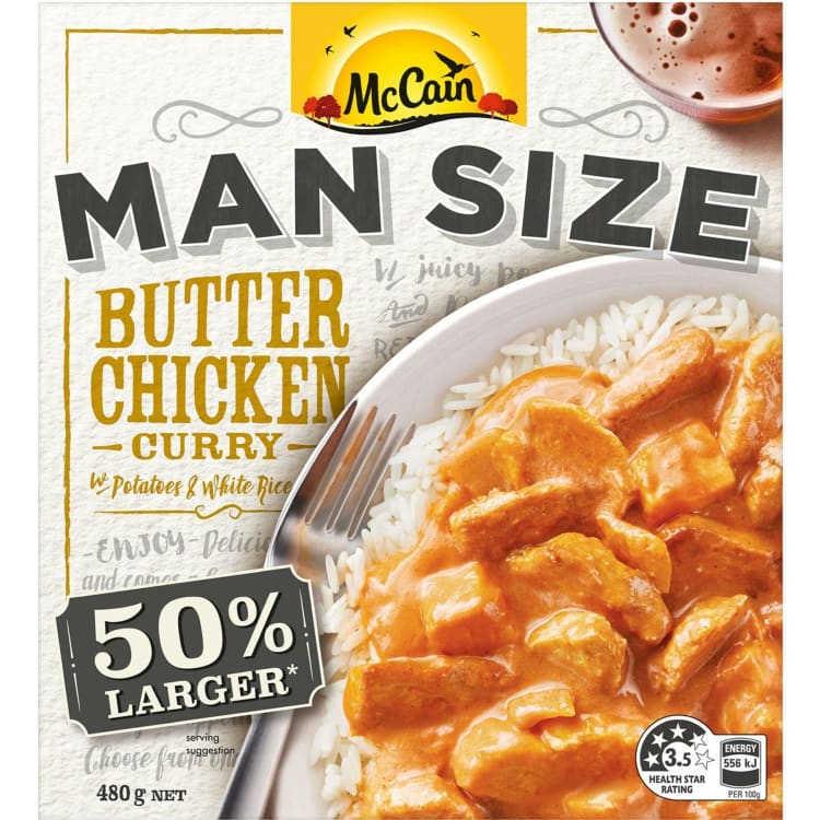 McCain Man Size Butter Chicken