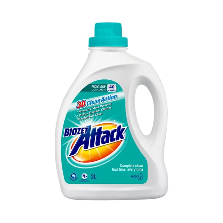 Biozet Attack Front & Top Loader Regular Laundry Liquid