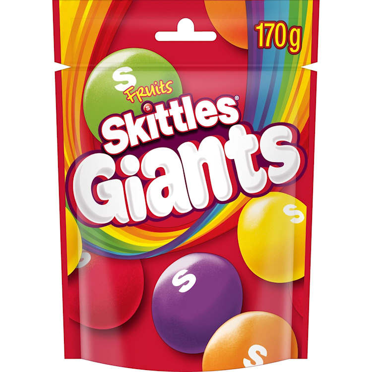 Skittles Giants Chewy Lollies Share Bag