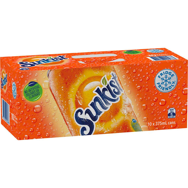 Sunkist Orange Multipack Cans