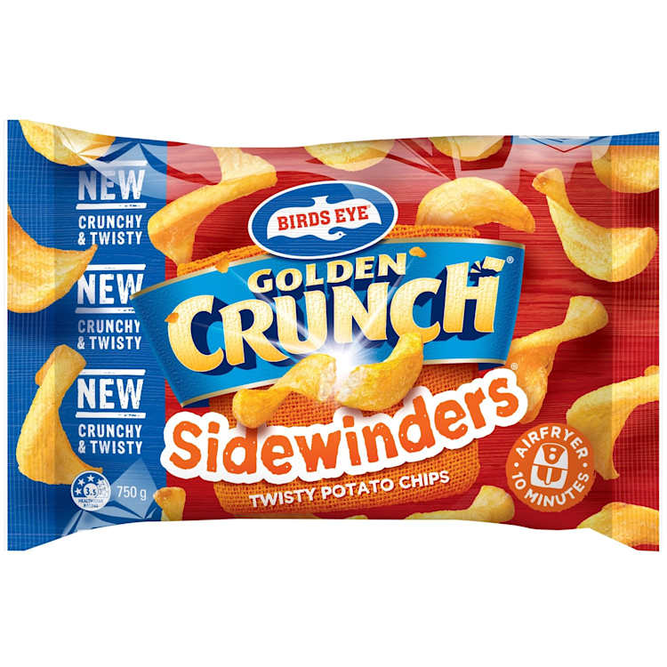 Birds Eye Golden Crunch Sidewinders