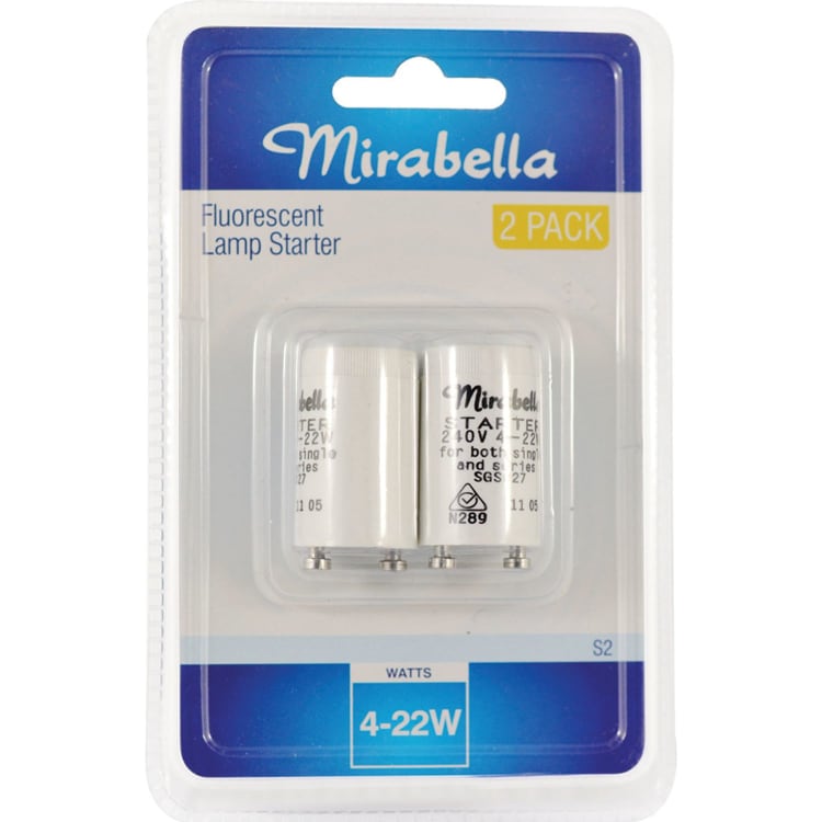 Mirabella S10 4W-65W Fluorescent Globe Starter Pack