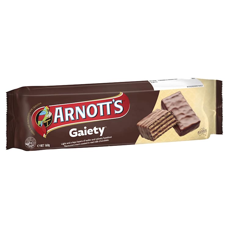 Arnott's Gaiety Wafer Biscuits
