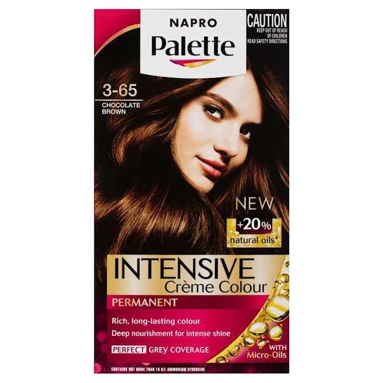 Napro Palette Permanent Hair Colour 3-65 Chocolate Brown