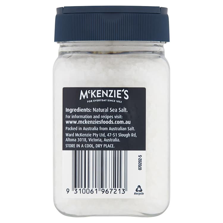 McKenzie's Australian Natural Sea Salt Shake & Pour