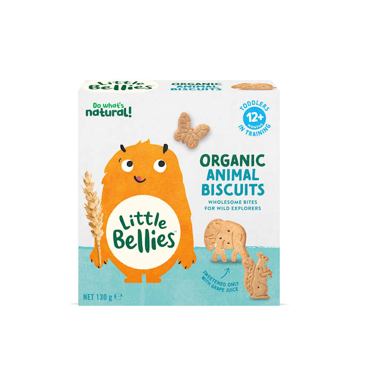 Little Bellies Organic Animal Biscuits