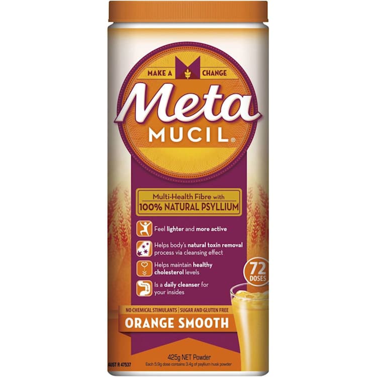 Metamucil Orange Smooth Fibre 72 Doses